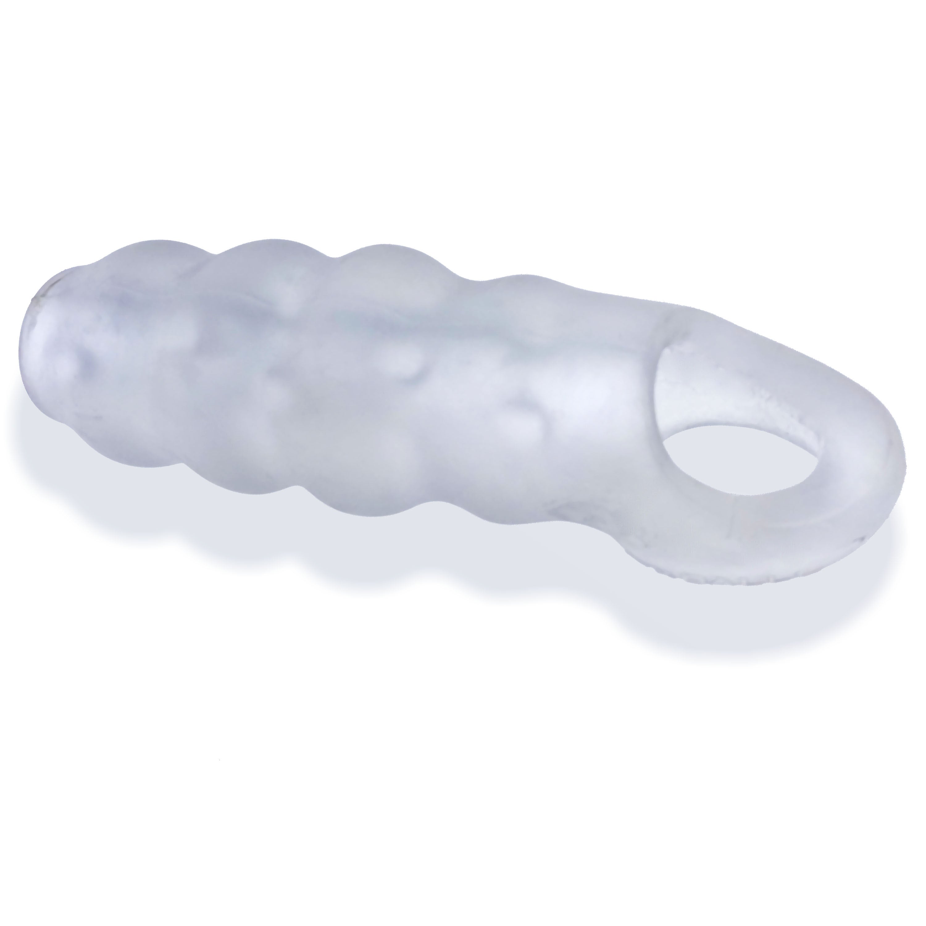 Invader Cocksheath Cool Ice 6.5 Inch Textured Silicone Sleeve for Girth Enhancement > Sex Toys For Men > Penis Sleeves