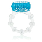 Screaming O ColorPop Quickie – Disposable Stretchable Vibrating Ring Blue > Cock Ring > Vibrating