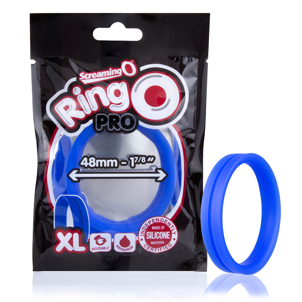 RingO Pro XL – Body-Safe Stretchy Penis Ring With Wider Band for Comfort > Cock Ring > Single