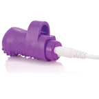 Charged Fing O Rechargeable Mini Finger Vibrator with Vooom Technology Silicone and ABS > Vibrators > Finger Vibrators
