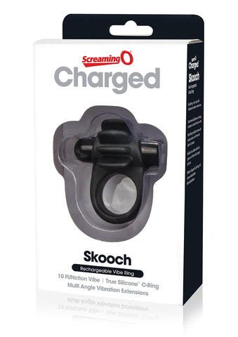 Skooch Charged – Rechargeable Vibrating Cock Ring with Textured Stimulation > Sex Toys > Couples Toys