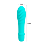 Solomon Mini Vibrator – Silicone Small Vibrator with Swirl Tip > Vibrators > Mini Vibrators