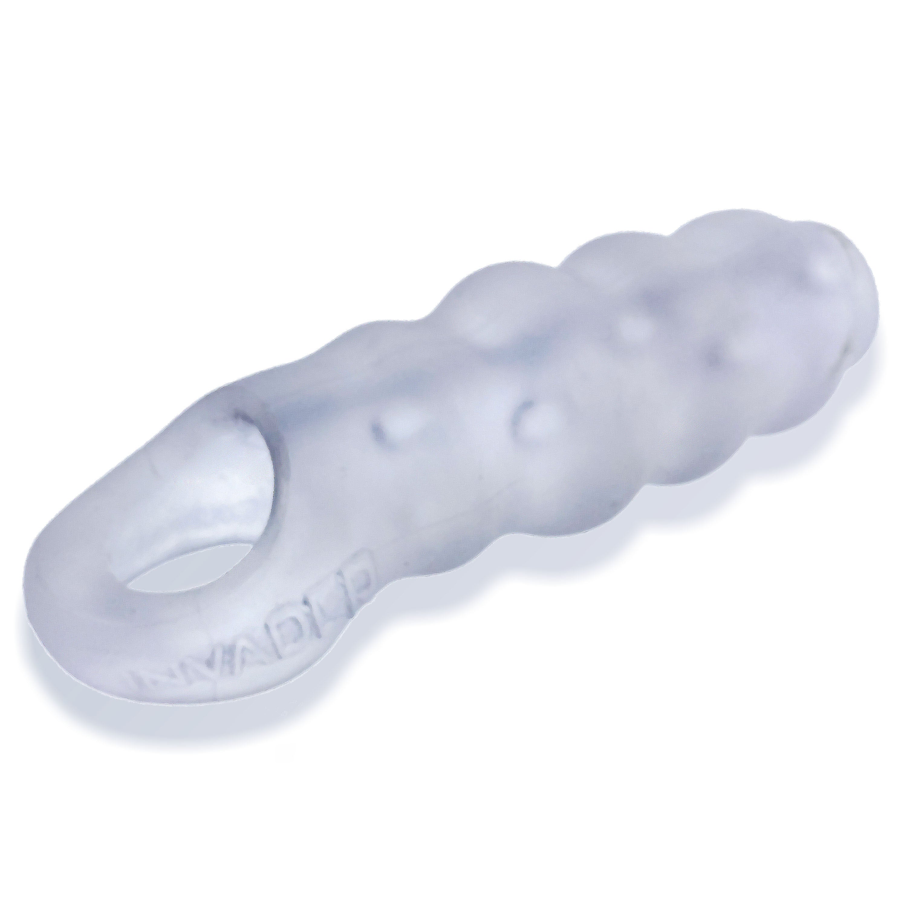 Invader Cocksheath Cool Ice 6.5 Inch Textured Silicone Sleeve for Girth Enhancement > Sex Toys For Men > Penis Sleeves