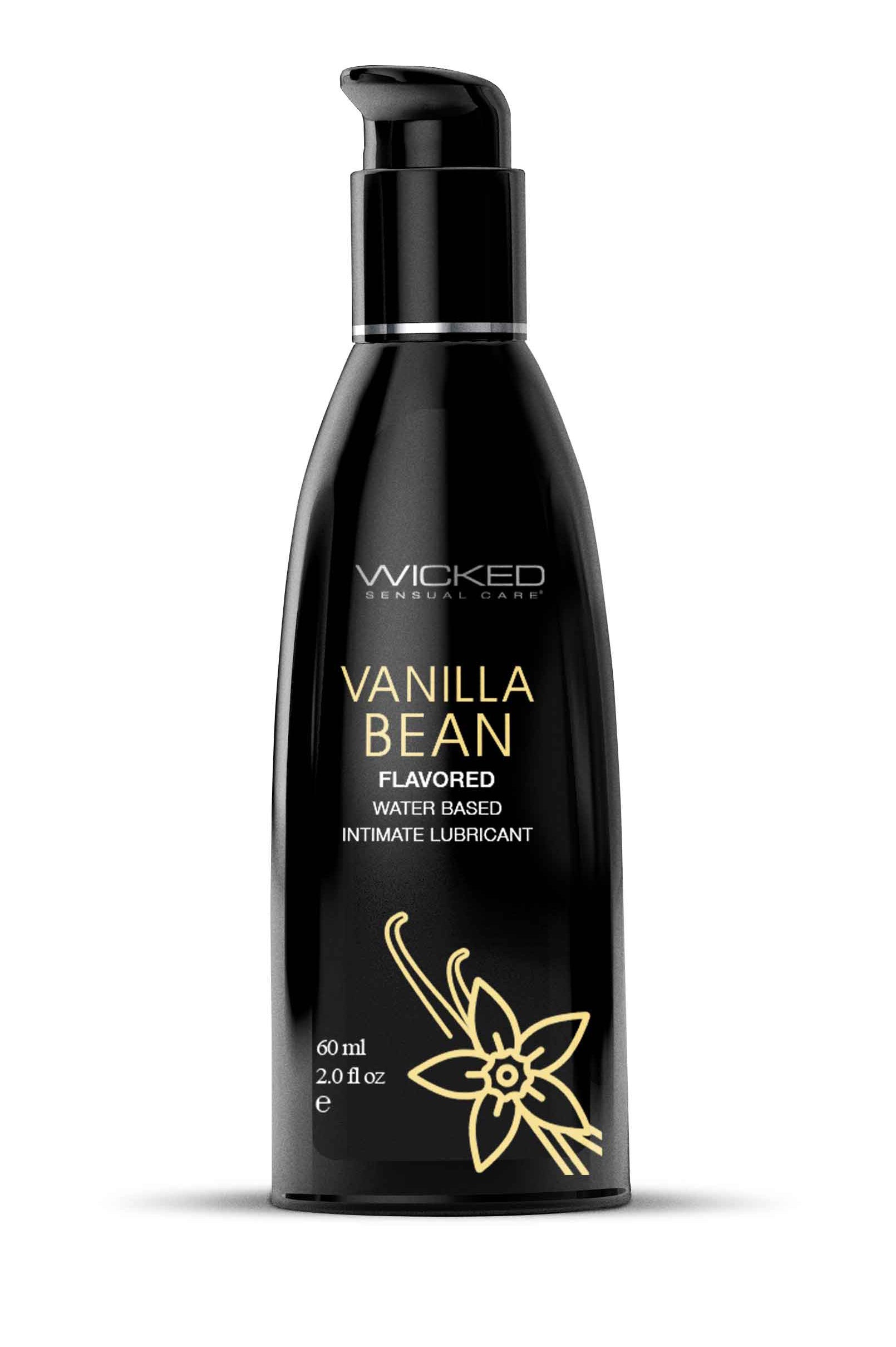 Wicked Aqua Vanilla Bean 60ml Water Based Flavored Lubricant ... No Colour Selected > Lube > Flavoured