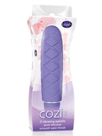 Luxe Cozi Mini Periwinkle - Compact Vibrating Silicone Toy > Vibrators > Finger Vibrators