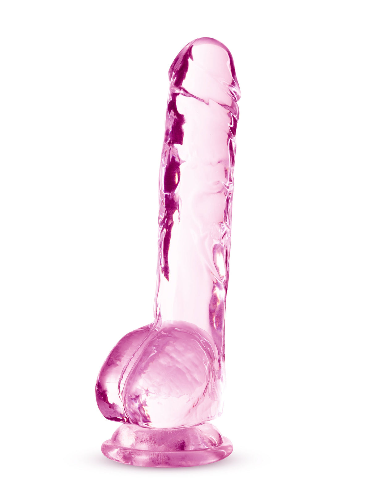 Naturally Yours Crystaline Suction Cup Dildo – 6, 7 or 8 Inch > Dildos > Realistic Dildos