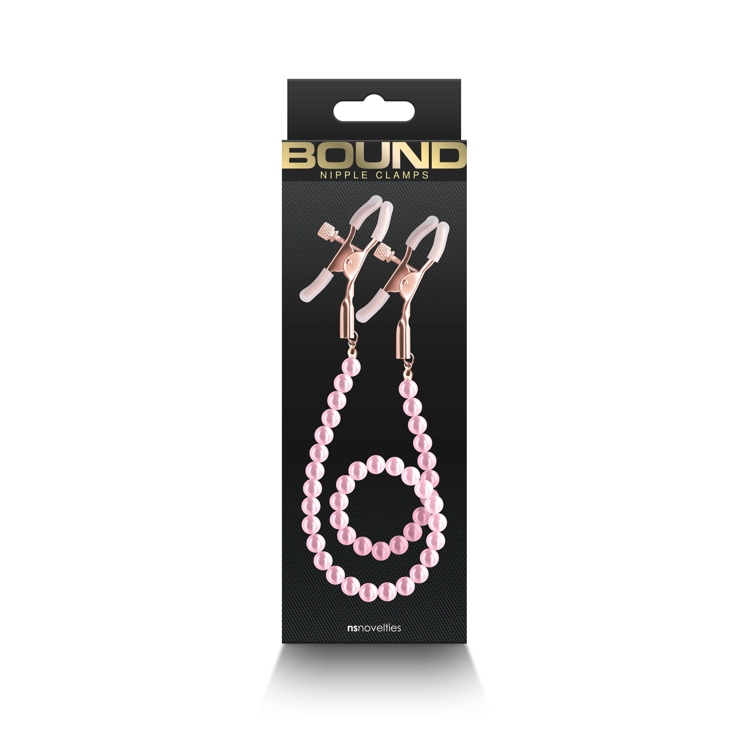 Bound Adjustable Pink Nipple Clamps – Adjustable Nipple Clamps > Sex Toys > Nipple Clips