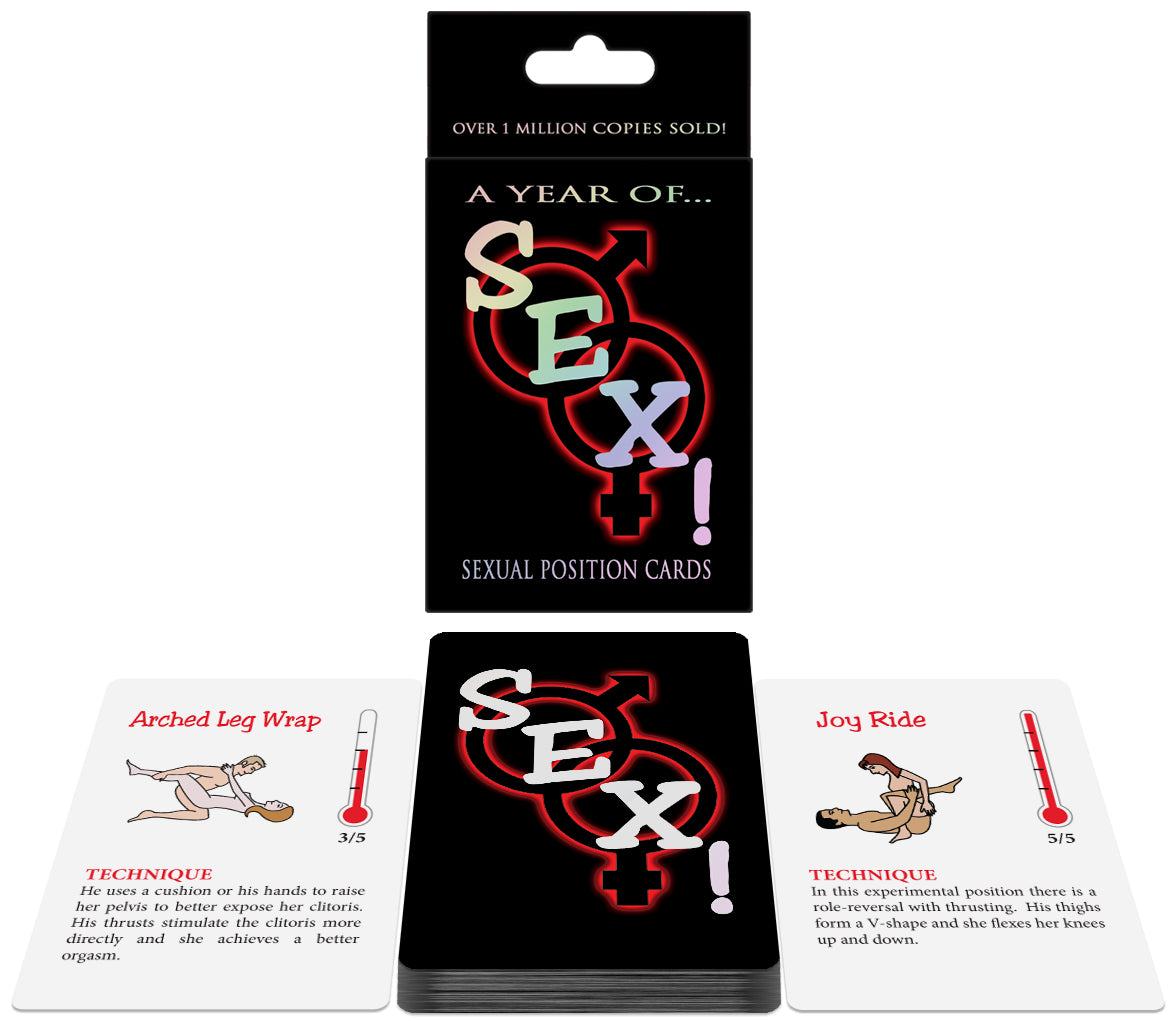 A Year of Sex Card Game – Adult Couples Party Card Game Secondary image