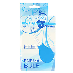 Bulb Anal Clean Enema Blue 4.25 Inch Travel Size Douches