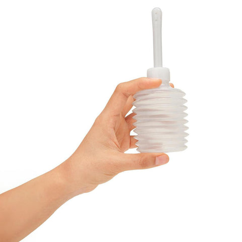 AquaClean Silicone One-Way Valve Douche Set with Beaded Nozzle Douches