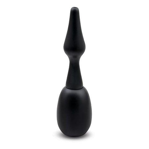 AquaClean Silicone One-Way Valve Douche Set with Butt Plug Nozzle Douches