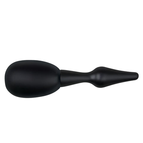 AquaClean Silicone One-Way Valve Douche Set with Butt Plug Nozzle Douches