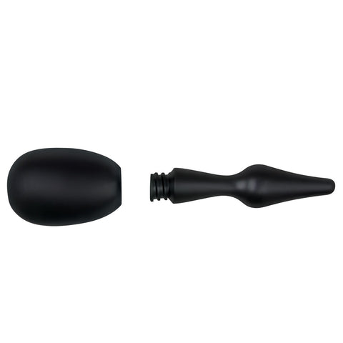 AquaClean Silicone One-Way Valve Douche Set with Butt Plug Nozzle Douches
