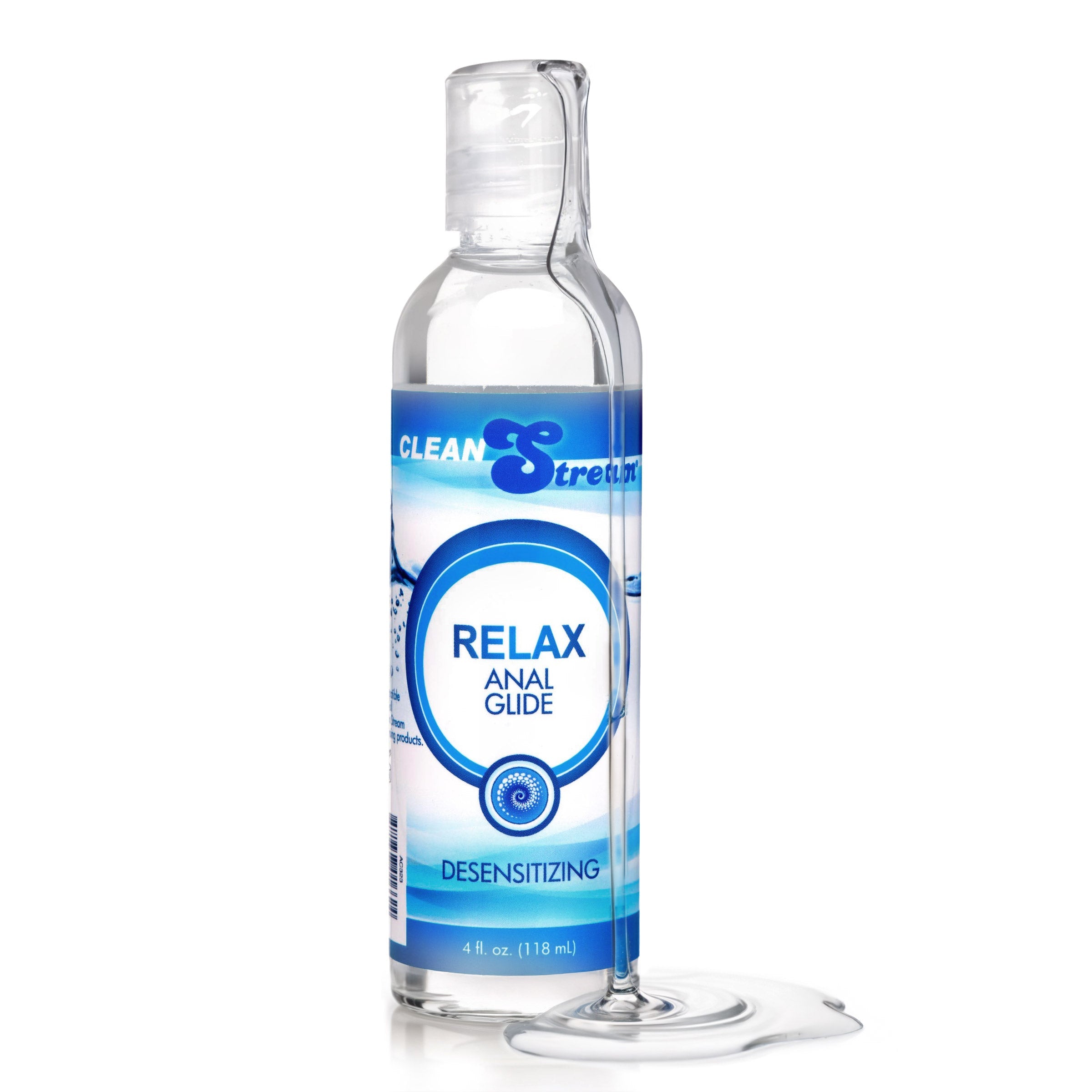 CleanStream Relax Desensitizing Anal Lube, 4 oz.