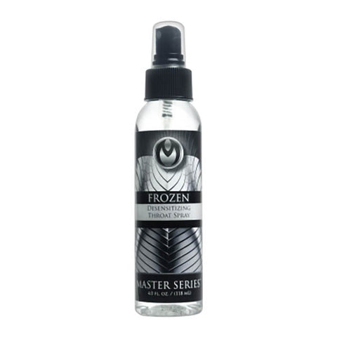 Master Series Frozen Deep Throat Desensitizing Spray 118 mls Default Title > Lube > Oral Gels & Sprays