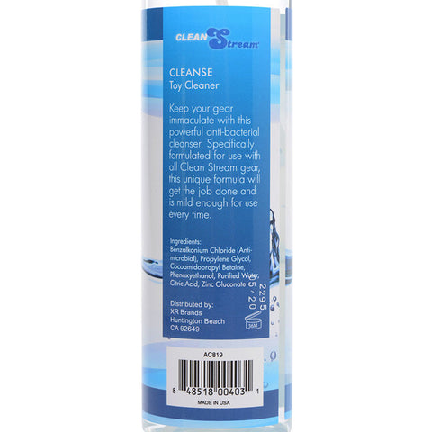 CleanStream Cleanse Toy Cleaner 235 Milliliter Bottle Adult Toy Cleaner