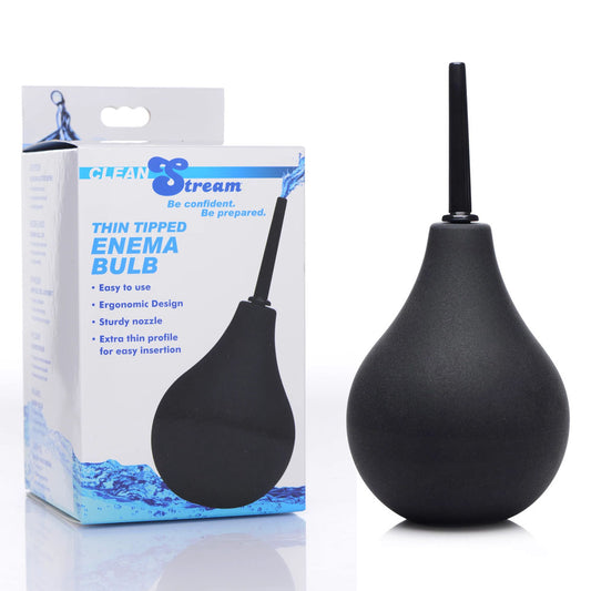 Thin Tip Silicone Enema Bulb Douches