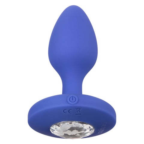 Cheeky Gems Medium Rechargeable Vibrating Probe – Flexible Silicone Vibrator > Anal Range > Jewel Butt Plugs
