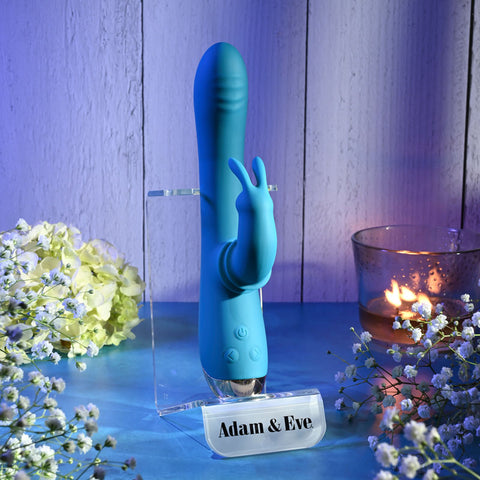 Adam & Eve Shimmy & Shake Velvet Rabbit Vibrator 55 Characters VIBRATORS-RABBIT
