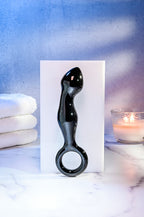 Adam & Eve Glass Prostate Massager – 16.6 cm Elegant Glass Prostate Massager > Anal Range > Prostate Plugs