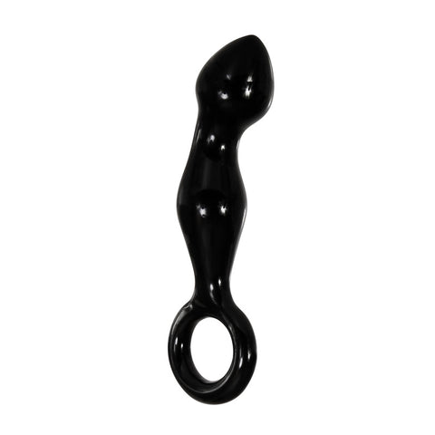 Adam & Eve Glass Prostate Massager 16.6 cm for Blissful Pleasure Prostate Tools