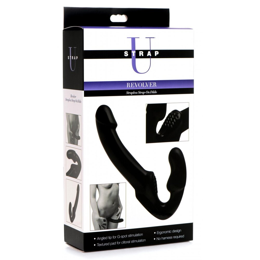 Strap U Revolver Strapless Strap On G Spot Dildo Silicone > Dildos > Strapless Strap Ons