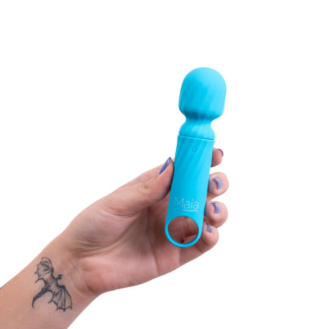 Maia DOLLY - 10-Function Mini Wand 12.7 cm Long Electric Massager
