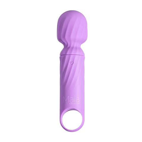 Maia Dolly Mini Massage Wand Purple Electric Massager