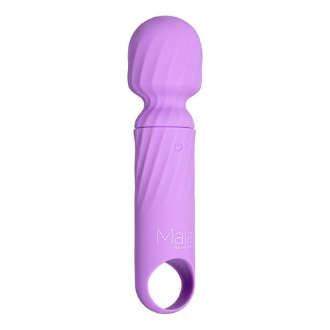 Maia Dolly Mini Massage Wand Purple Electric Massager
