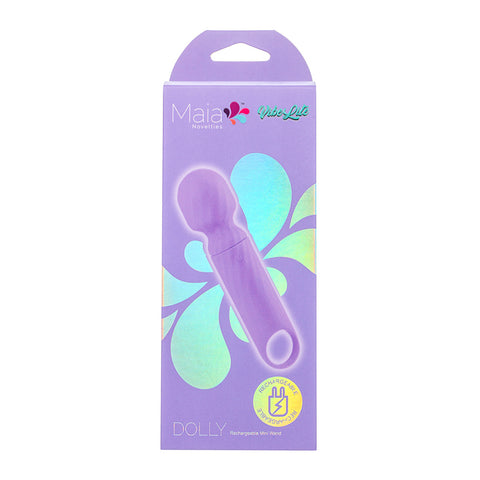 Maia Dolly Mini Massage Wand Purple Electric Massager