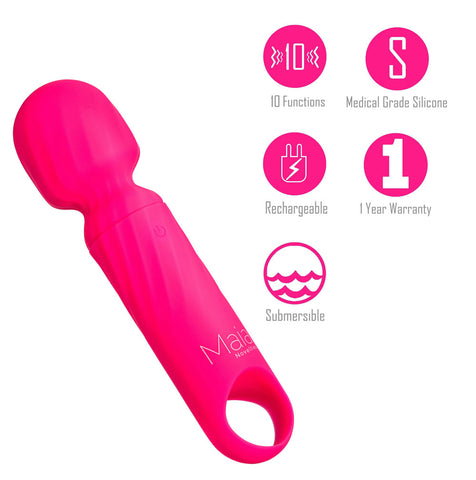 Maia Dolly Mini Massage Wand Pink Electric Massager