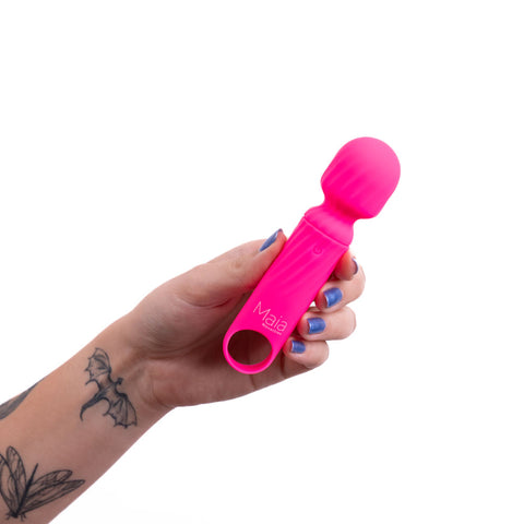 Maia Dolly Mini Massage Wand Pink Electric Massager