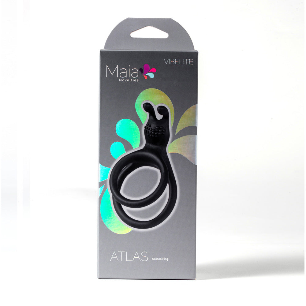 Maia Atlas Dual Ring Cock Ring > Sex Toys > Couples Toys