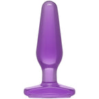 Medium Butt Plug Purple 5 Inch Crystal Jellies Toy Purple > Anal Range > Butt Plugs