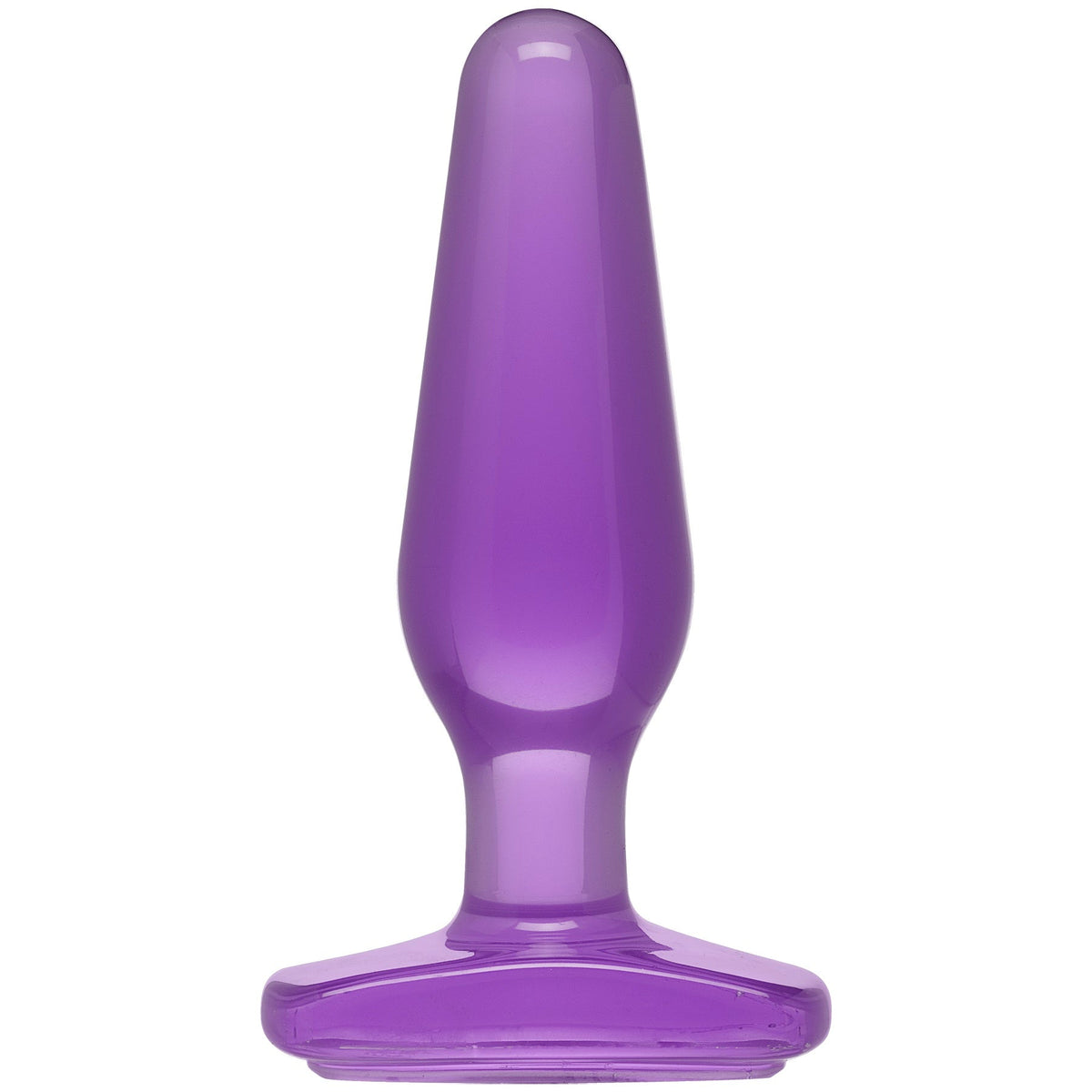 Crystal Jellies Medium Butt Plug Purple