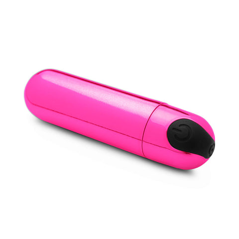 Bang! 10X Vibrating Metallic Bullet - USB Rechargeable Bullet BULLETS