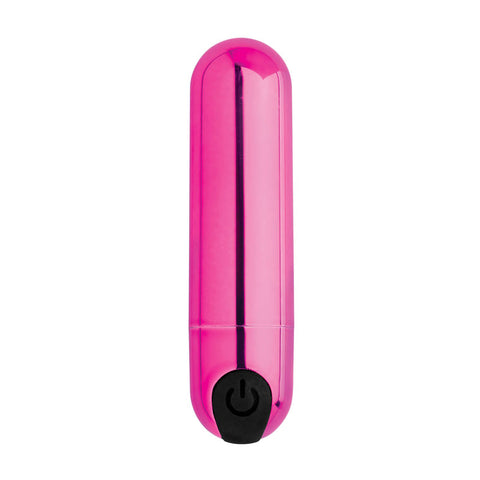 Bang! 10X Vibrating Metallic Bullet - USB Rechargeable Bullet BULLETS