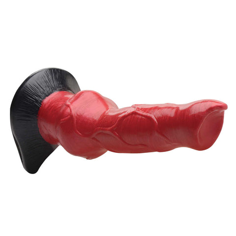 Creature Cocks Hell-Hound Canine Penis Silicone Dildo with Suction Cup Base Fantasy Dongs