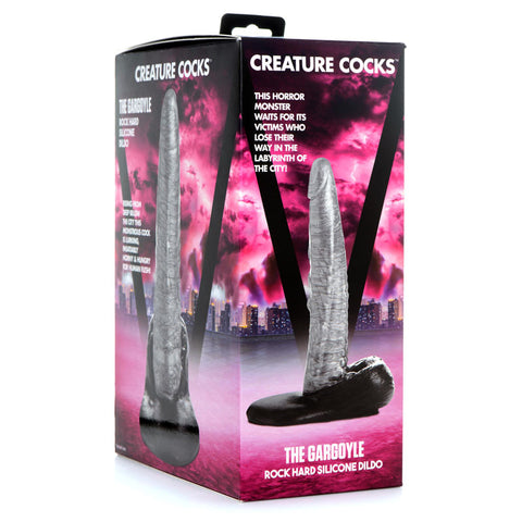 Creature Cocks The Gargoyle Rock Hard Silicone Dildo Fantasy Dongs