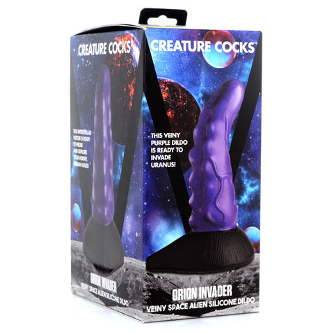 Creature Cocks Orion Invader Veiny Space Alien Silicone Dildo Fantasy Dongs