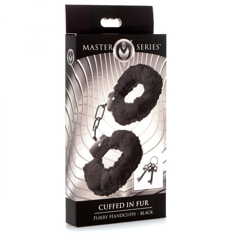 Master Series Cuffed in Fur - Fluffy Handcuffs > Bondage Gear > Restraints