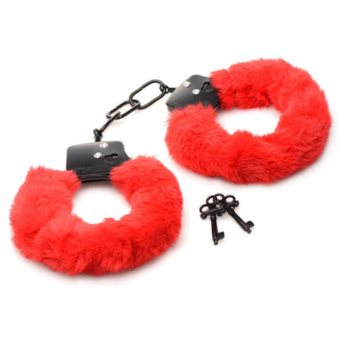 Master Series Cuffed in Fur Fluffy Handcuffs for Sensual Bondage Fun > Bondage Gear > Restraints