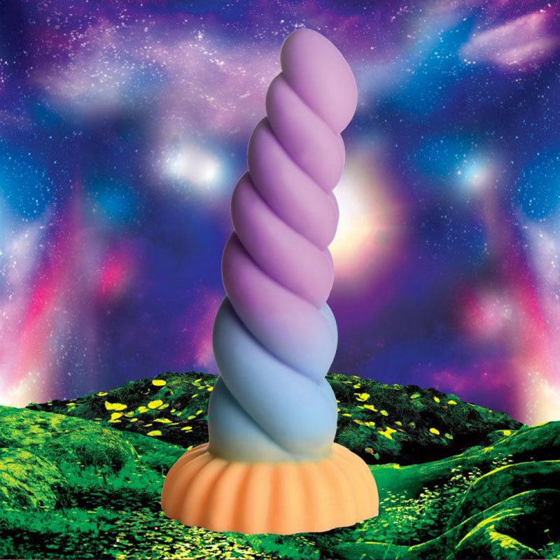 Creature Cocks Mystique Silicone Unicorn Dildo 21cm – Vibrant Silicone Dildo 8 inch > Dildos > Fantasy