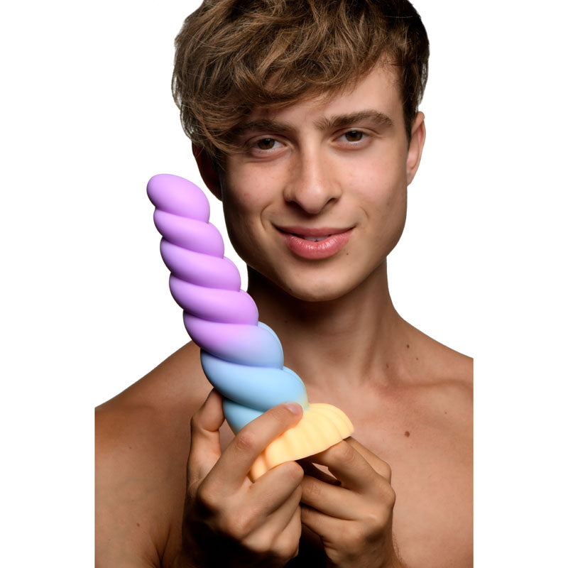 Creature Cocks Mystique Silicone Unicorn Dildo 21cm – Vibrant Silicone Dildo 8 inch > Dildos > Fantasy