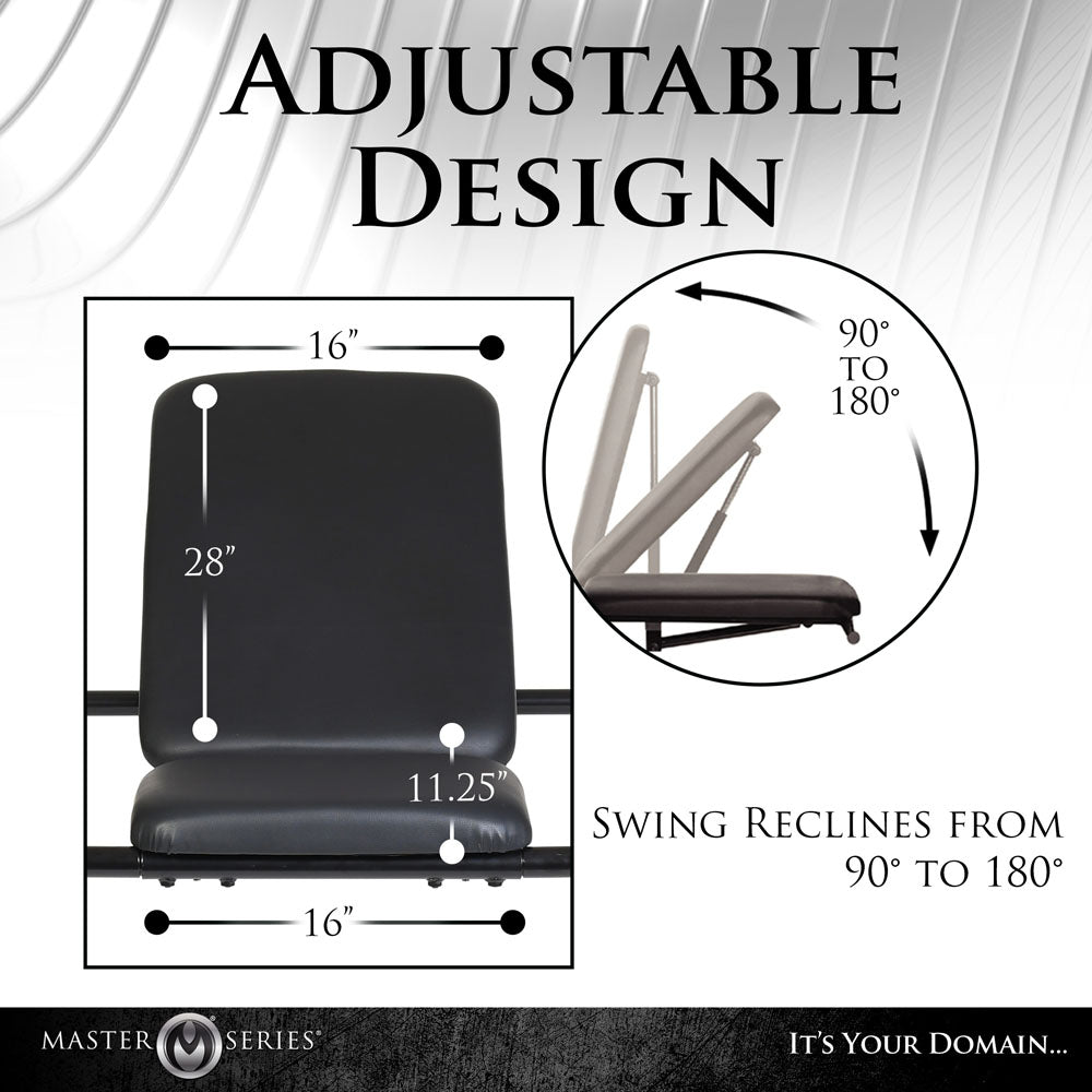Master Series Throne Adjustable Sex Sling with Stand > Sex Toys > Swings & Slings