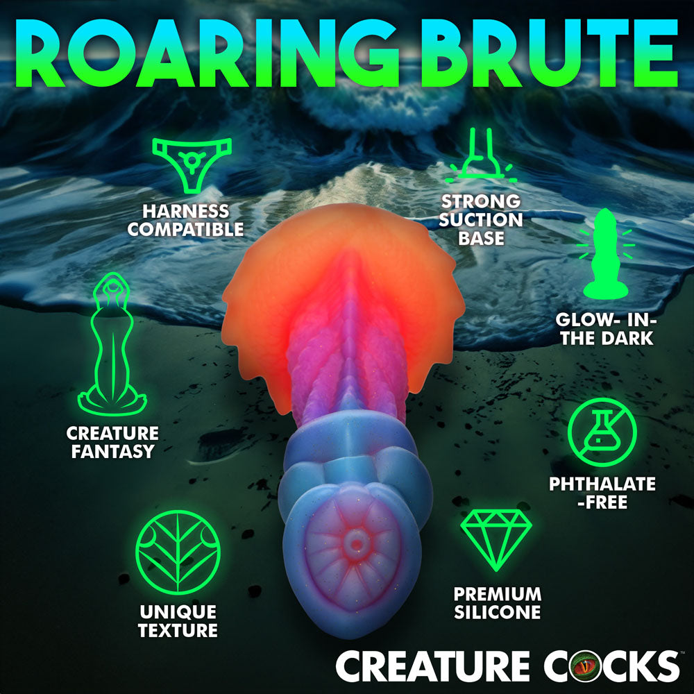 Creature Cocks Aqua-Cock Glow in the Dark – 19.3 cm Fantasy Dildo > Dildos > Fantasy