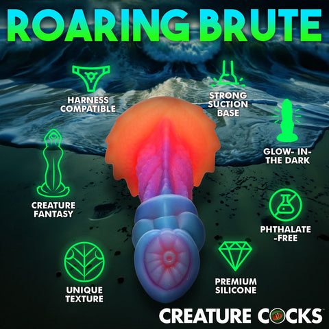 Creature Cocks Aqua-Cock Glow in the Dark – 19.3 cm Fantasy Dildo > Dildos > Fantasy