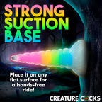 Creature Cocks Uni-Glow Glow in Dark Rainbow 19.5cm Unicorn Dildo > Dildos > Fantasy