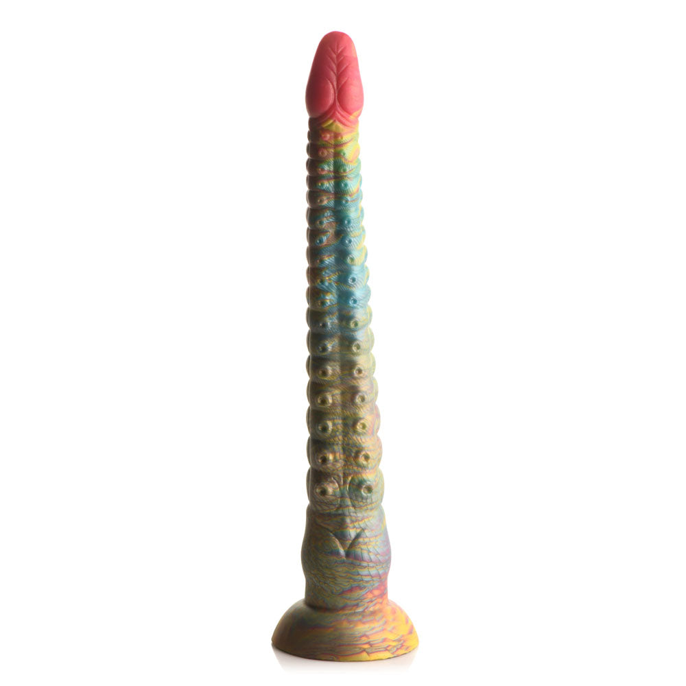 Tenta Dick Tentacle Silicone Dildo (Multicolor) – 11 Inch Ribbed Tentacle Dong > Dildos > Fantasy