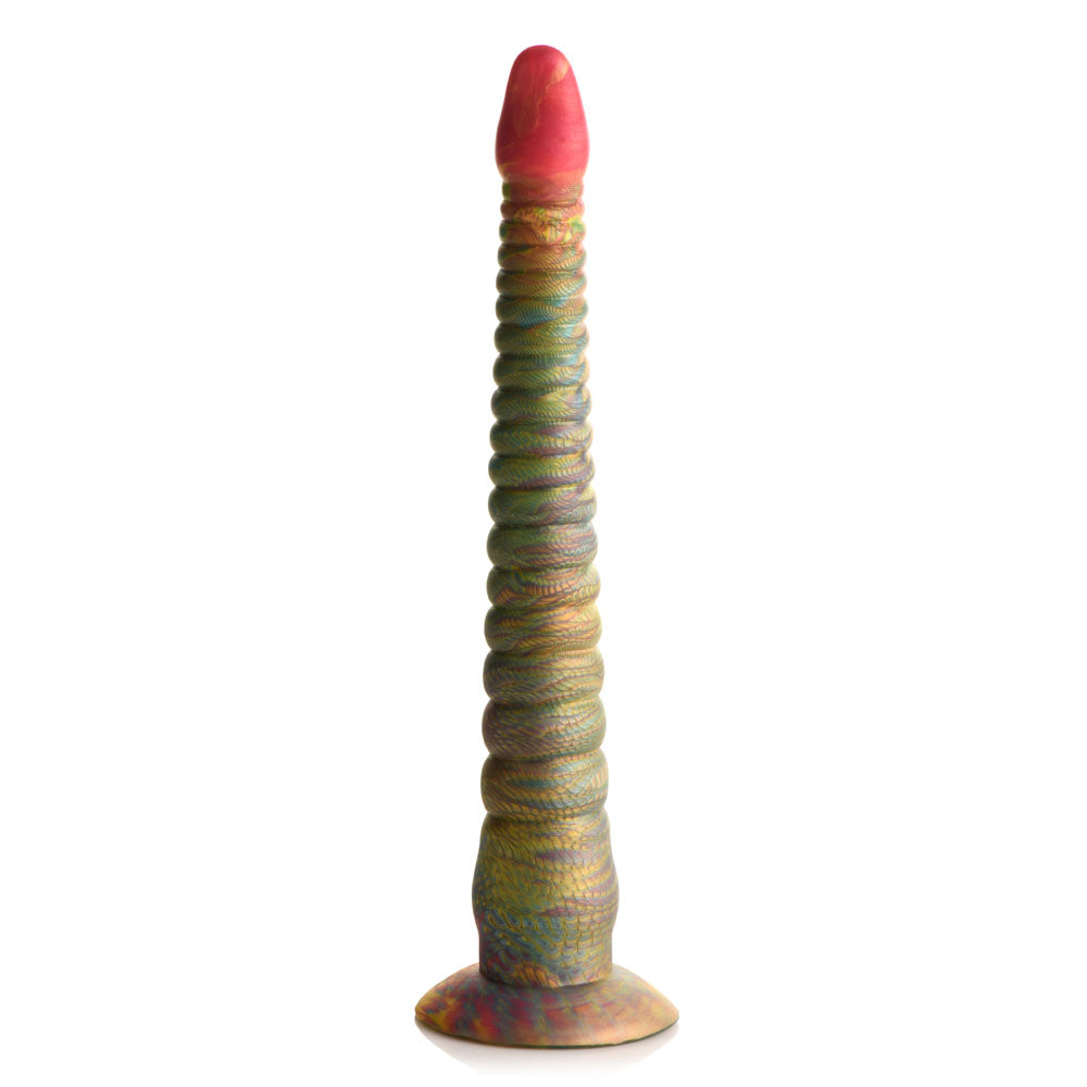 Tenta Dick Tentacle Silicone Dildo (Multicolor) – 11 Inch Ribbed Tentacle Dong > Dildos > Fantasy